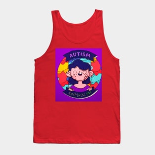 Autism Awareness Day Tank Top